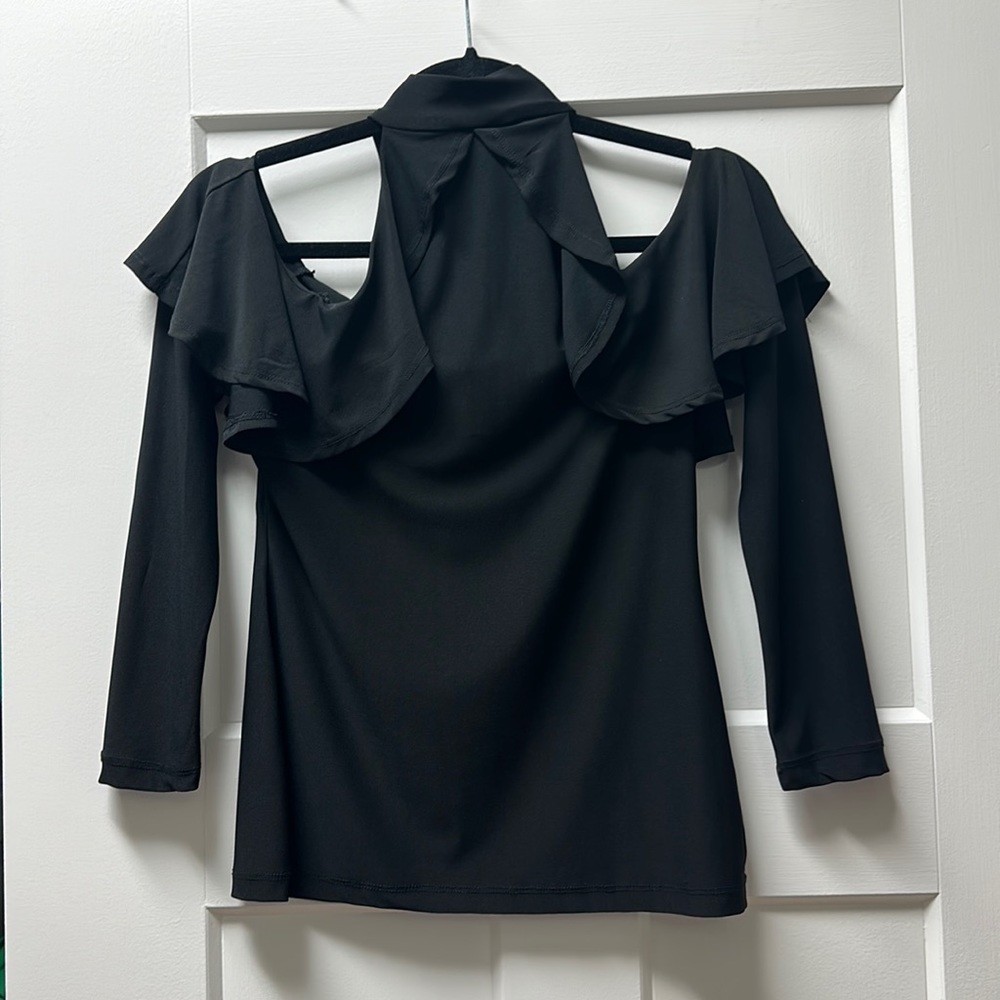 Venus size small - black around the neck button never worn